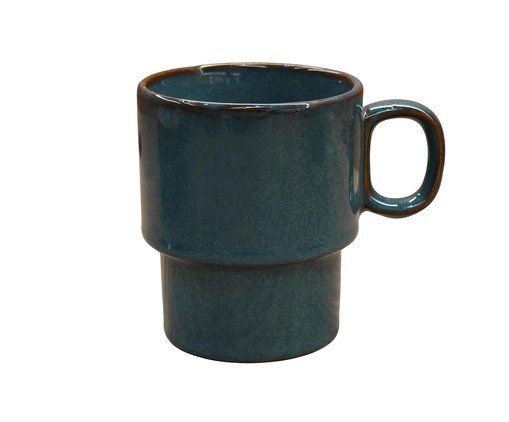 Caneca Empilhável Smaltato Azul, blue | WestwingNow