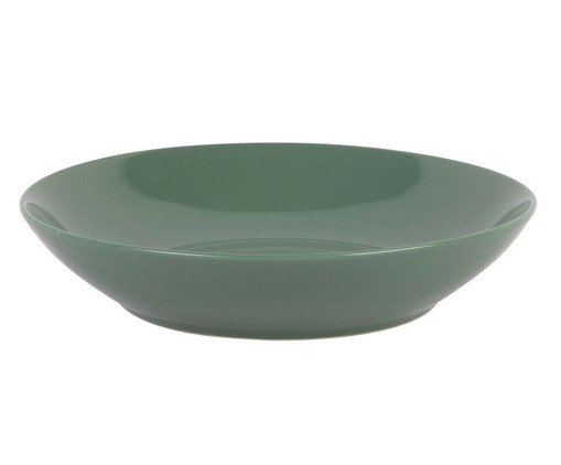 Prato Fundo Mix And Match em Porcelana Verde Salvia, green | WestwingNow