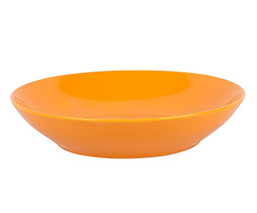 Prato Fundo Mix And Match em Porcelana Amarelo Açafrão, yellow | WestwingNow