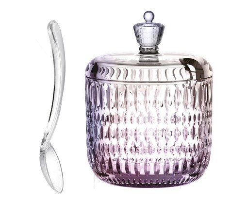 Açucareiro Palatino Furta-Cor, transparent | WestwingNow