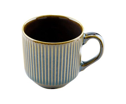 Caneca Striatto Fine Verde Mineral, green | WestwingNow