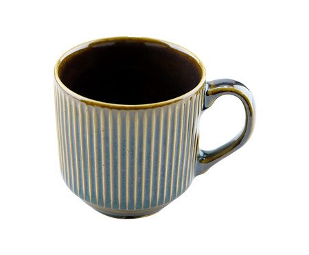 Caneca Striatto Fine Verde Mineral | Westwing
