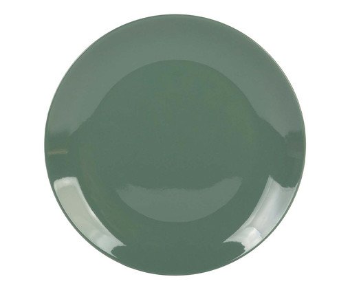 Prato Para Sobremesa Mix And Match em Porcelana Verde Salvia, green | WestwingNow