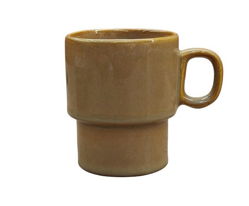 Caneca Empilhável Smaltato Amarela, yellow | WestwingNow