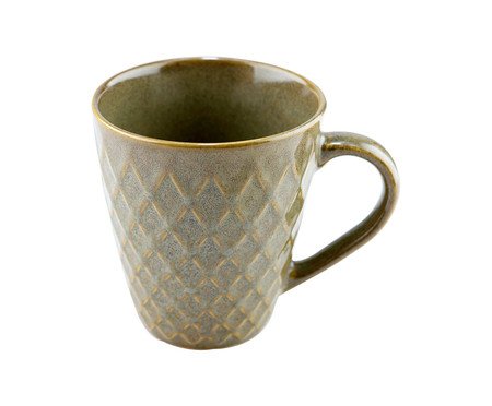 Caneca Geometrix Fine Verde Oliva | Westwing