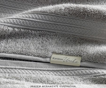 Jogo de Toalhas Unika Cinza Urbano | Westwing