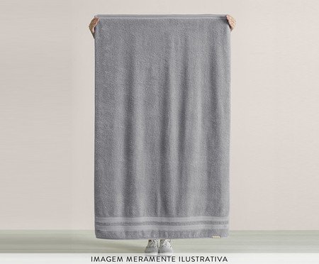 Jogo de Toalhas Unika Cinza Urbano | Westwing