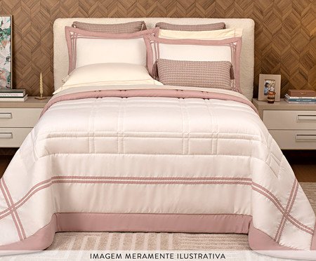 Jogo de Cobre-Leito Telares Rose | Westwing