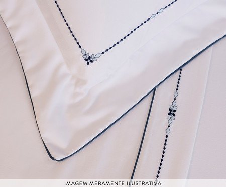 Jogo de Lençol Artemis Azul Petroleo | Westwing