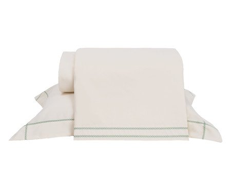 Jogo de Lençol Telares Verde Floresta | Westwing