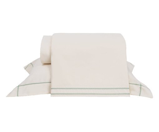 Jogo de Lençol Telares Verde Floresta, green | WestwingNow
