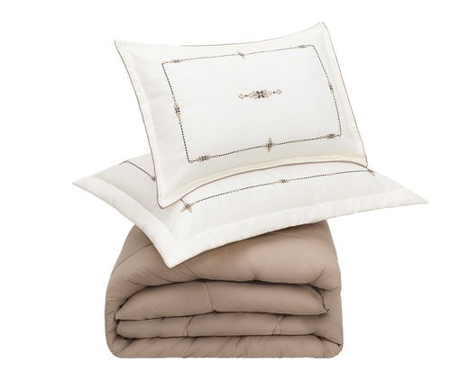 Jogo de Cobre-Leito Artemis Super Amendoa, beige | WestwingNow