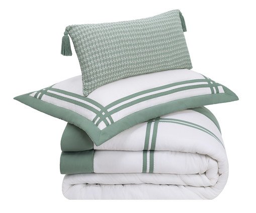 Jogo de Cobre-Leito Telares Super Verde Floresta, green | WestwingNow