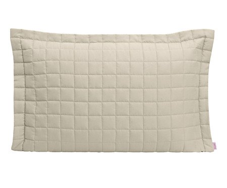 Porta-Travesseiro Basic Matelado Bege | Westwing