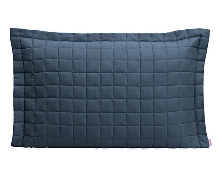 Porta-Travesseiro Basic Matelado Azul Petroleo | Westwing