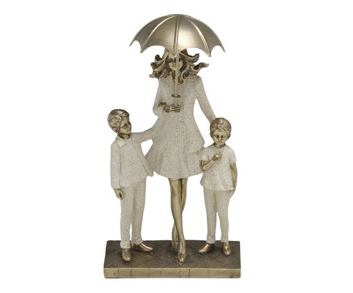 Escultura Familia com Pet Naara, multicolor | WestwingNow