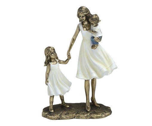Adorno Mãe e Filha Tecobiara, multicolor | WestwingNow