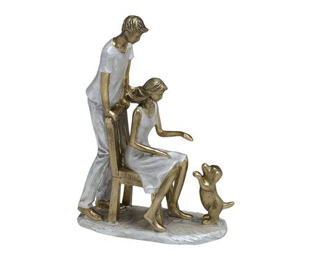 Escultura Familia com Pet Yahto | Westwing