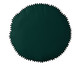 Almofada Redonda em Veludo com Griló Davi l Verde - 40cm, verde | WestwingNow