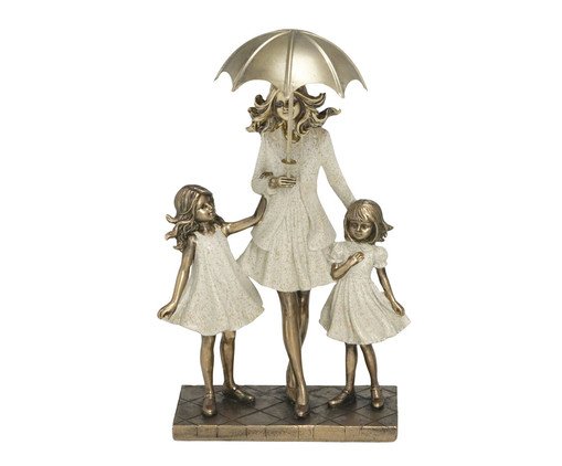 Escultura Familia com Pet Iberaba, multicolor | WestwingNow