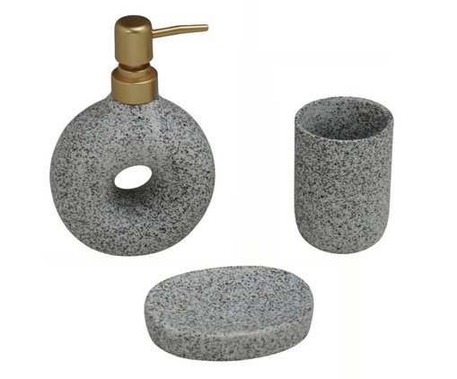 Jogo para Banheiro Itatiba, multicolor | WestwingNow