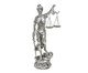 Adorno Dama da Justiça Ivair, silver or metallic | WestwingNow
