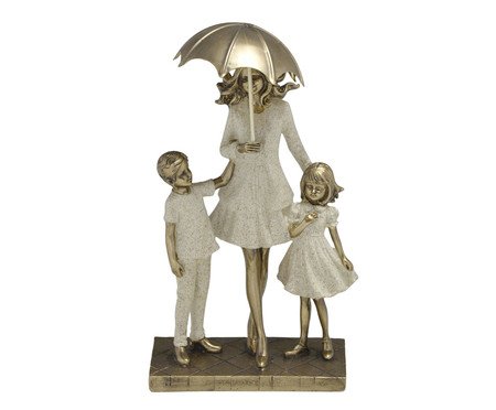 Escultura Familia com Pet Kaluanã | Westwing