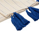 Manta para Sofá com Tassel Mar - Azul, Bege, Azul | WestwingNow
