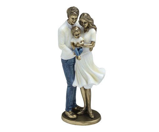 Escultura Familia com Pet Oricema, multicolor | WestwingNow