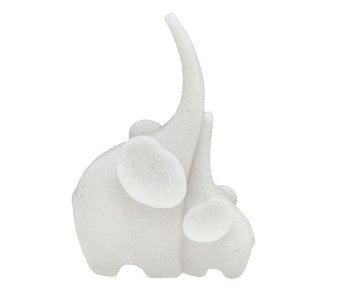 Adorno Elefante Aracaê, white | WestwingNow