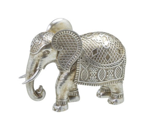 Adorno Elefante Samandira, silver or metallic | WestwingNow