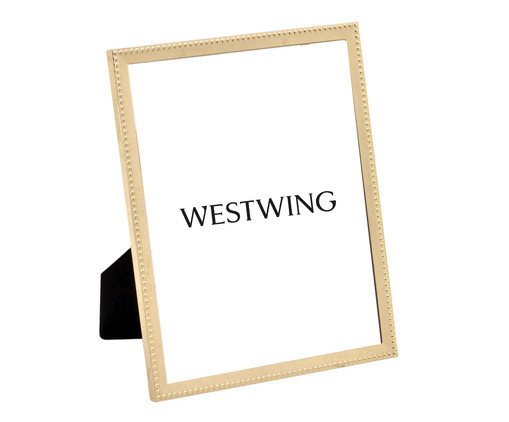 Porta-Retrato Uaná, gold | WestwingNow