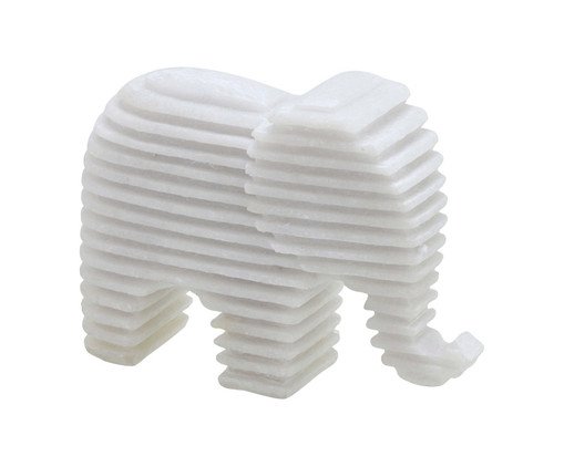 Adorno Elefante Bor, white | WestwingNow