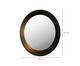 Espelho de Parede Redondo Theo Marrom - 60cm, Marrom | WestwingNow