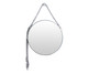 Espelho de Parede Redondo Dain - 50cm, Cinza | WestwingNow