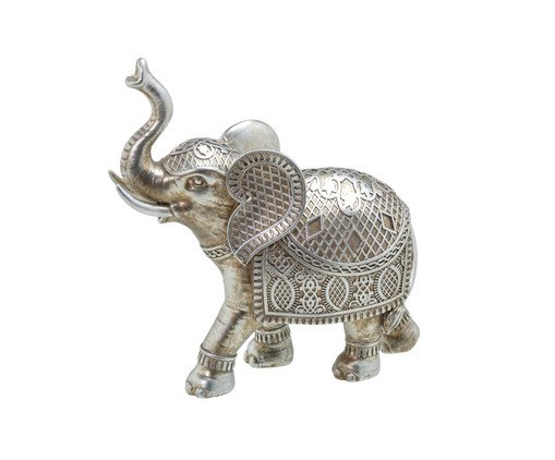 Adorno Elefante Zonguldak, silver or metallic | WestwingNow