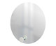 Espelho de Parede Redondo com Gancho Eros Branco - 50cm, Branco | WestwingNow