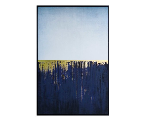 Quadro Abstrato Levys Azul, Azul | WestwingNow