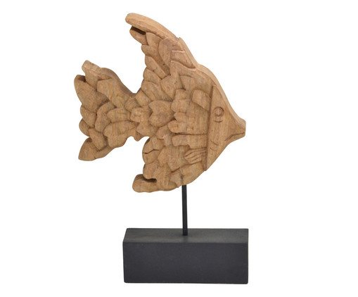 Escultura Peixe Mus, multicolor | WestwingNow
