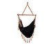 Cadeira de Balanço com Tassel Duna - Preta, Preto | WestwingNow