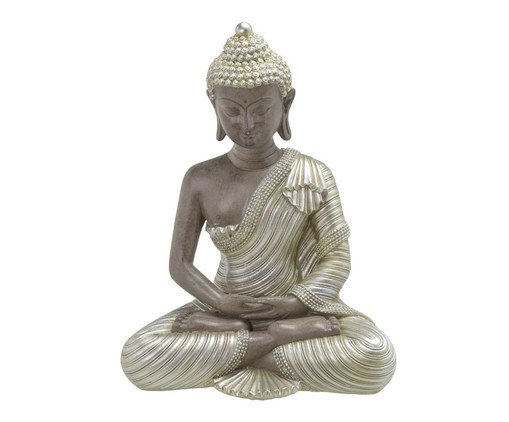 Escultura Buda Rei, multicolor | WestwingNow