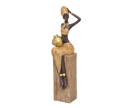 Escultura Africana Decorativa Cizre | Westwing