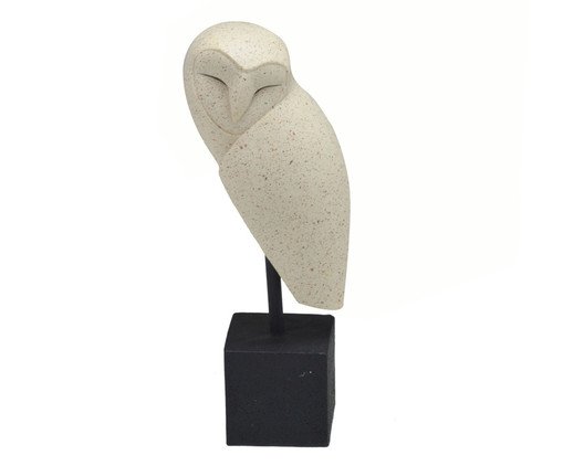 Adorno Coruja Mulciber, beige | WestwingNow