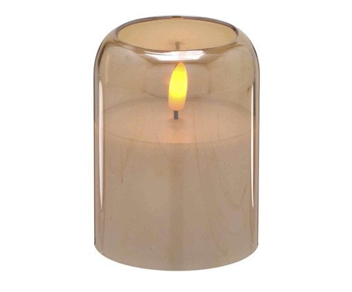 Vela Decorativa com Luz Altin, Ambar | WestwingNow