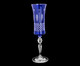 Jogo de Taças para Champanhe em Cristal Ecológico Arizona - Azul, Azul | WestwingNow