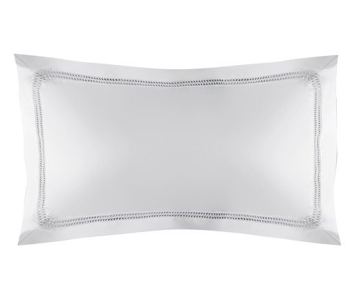 Capa de Almofada Silken Bamboo Branco 400 Fios, white | WestwingNow