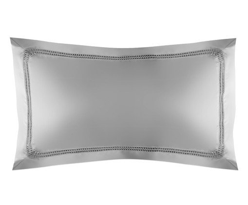 Capa de Almofada Silken Bamboo Prata 400 Fios, silver or metallic | WestwingNow