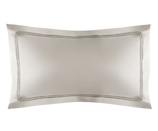 Capa de Almofada Silken Bamboo Fendi 400 Fios, beige | WestwingNow