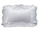 Capa de Almofada Windsor Bordado Branco 300 Fios, white | WestwingNow