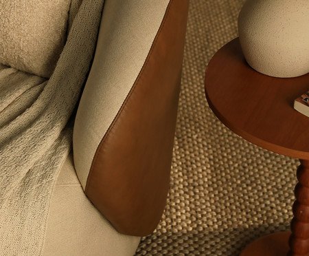 Poltrona Marbella Giratória Bege | Westwing